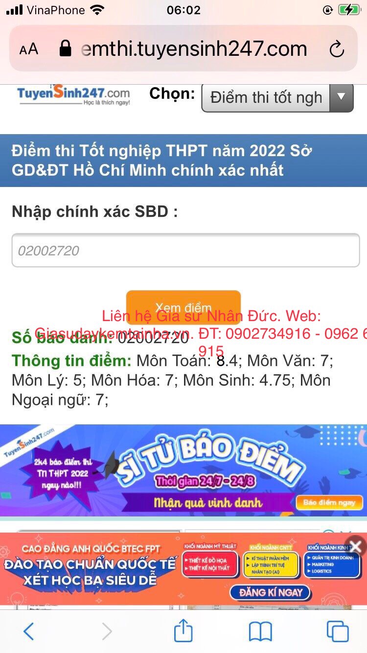 trung tâm gia sư